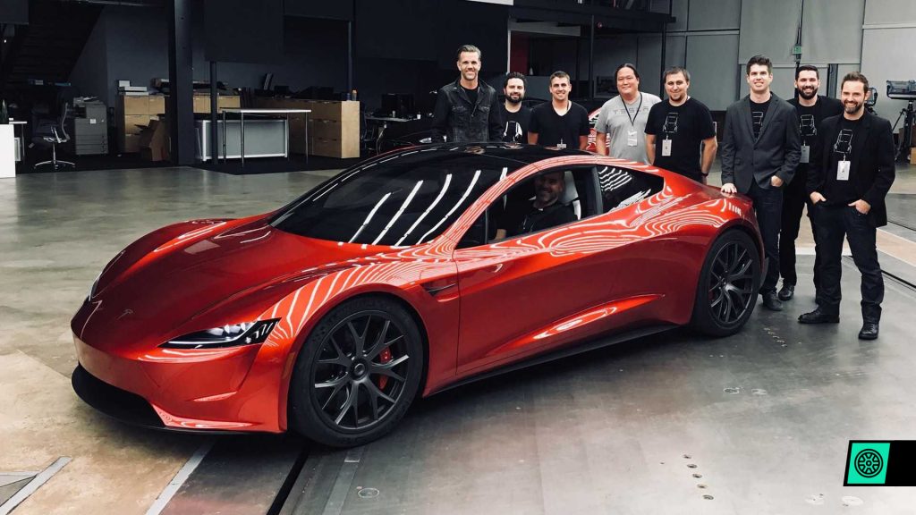 Rekor Kıracak Dört Tekerlek Tesla Roadster 1