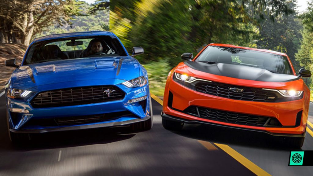 Ford Mustang vs Chevy Camaro 🤨 1