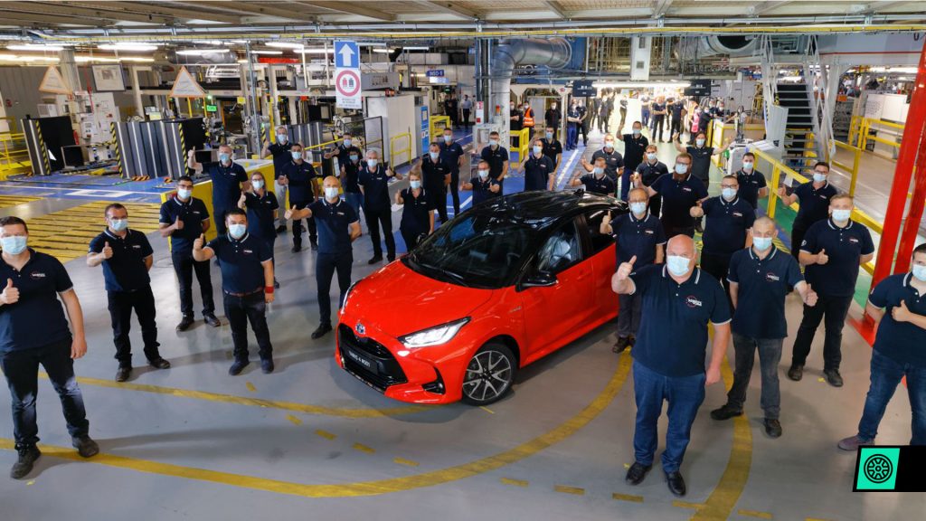 Yeni Toyota Yaris Fransa'da üretime girdi 1