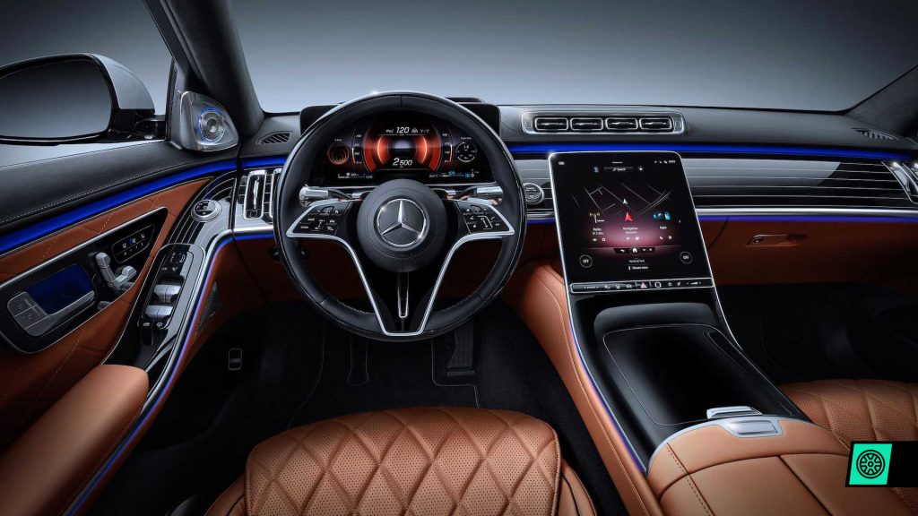 2021 Mercedes-Benz S Serisi iç mekanı