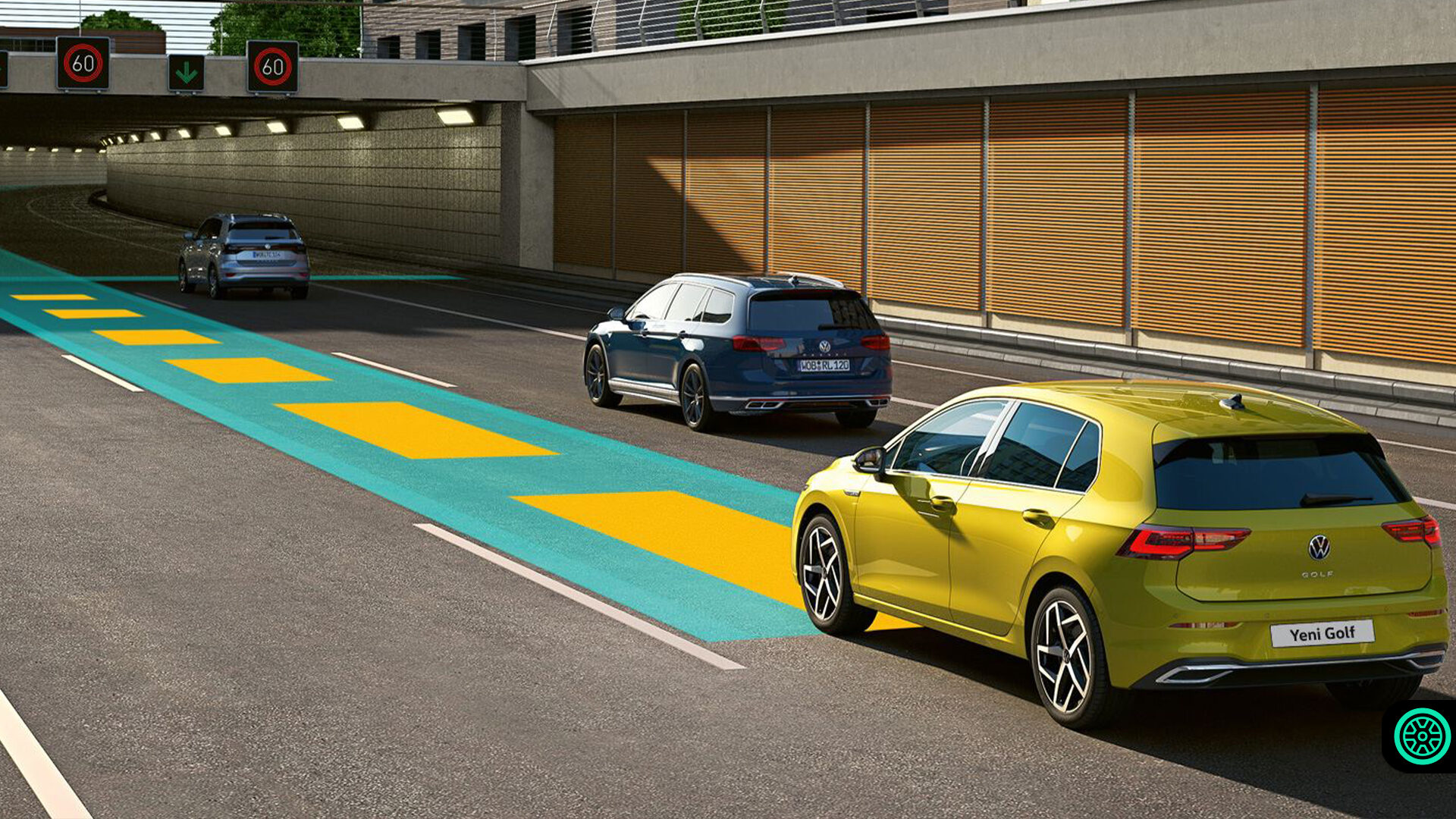2021 Volkswagen Golf 8 Yol Asistanı