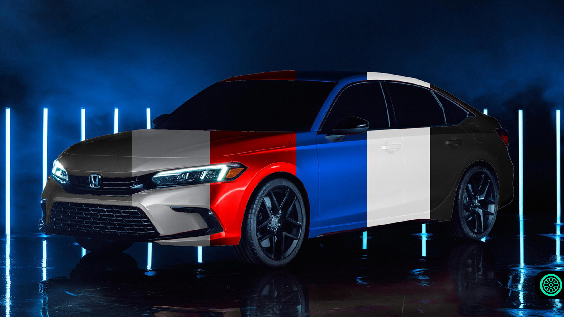 2022 Honda Civic sızan renk seçenekleri ile karşımızda 1