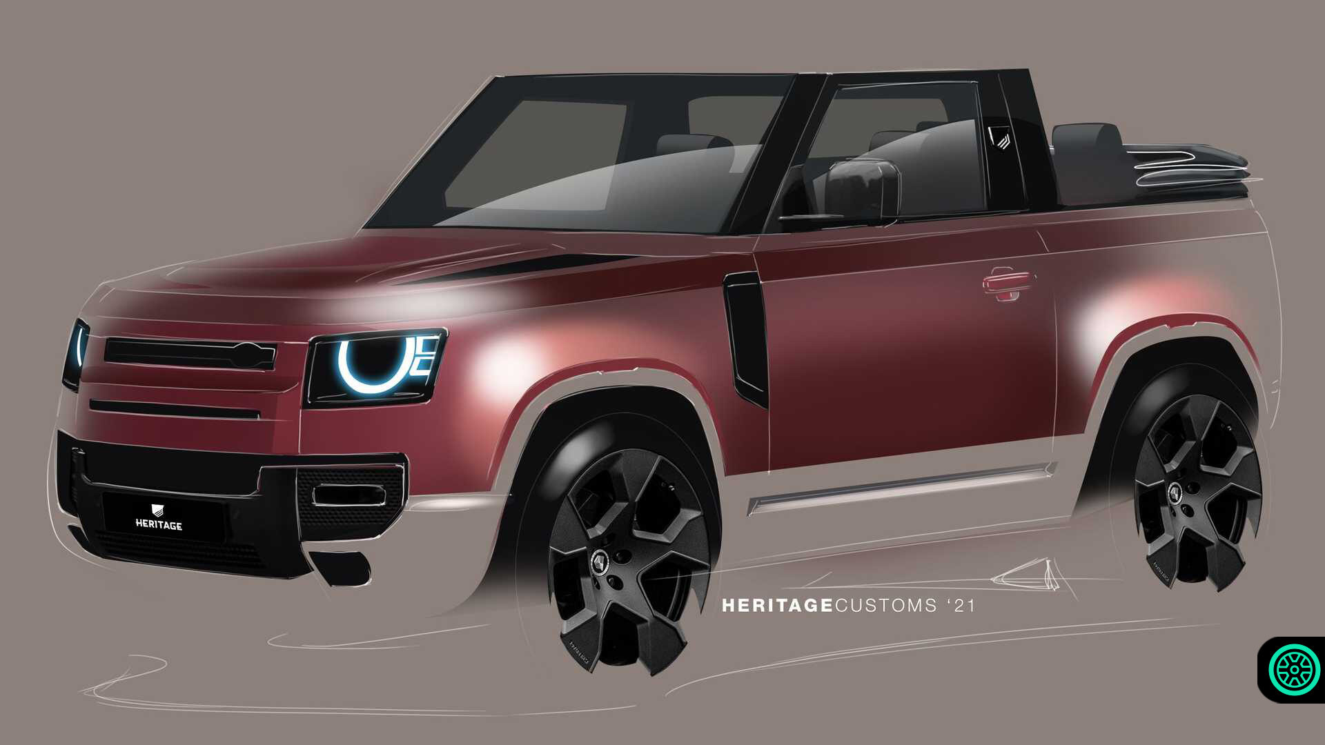 2022 Land Rover Defender Cabrio paylaşıldı 9